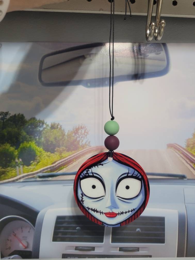 Sally, rear view mirror charm, car accessory