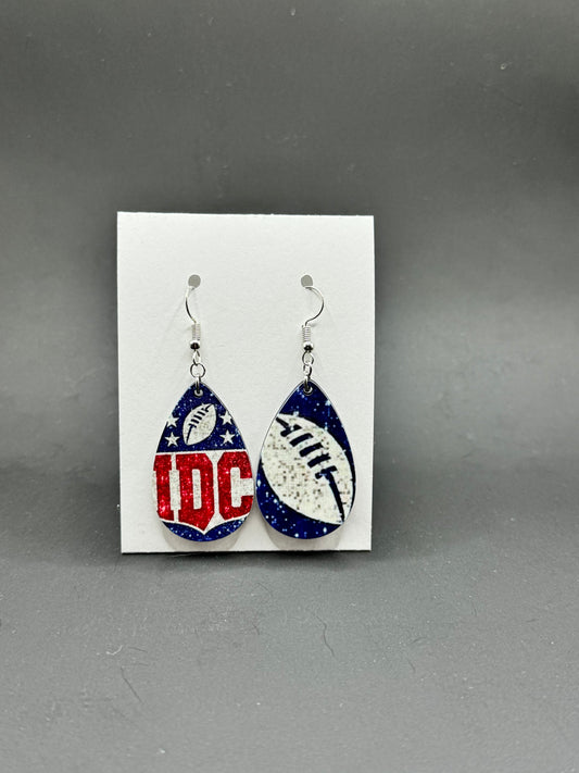 IDC NFL Super Bowl Earrings