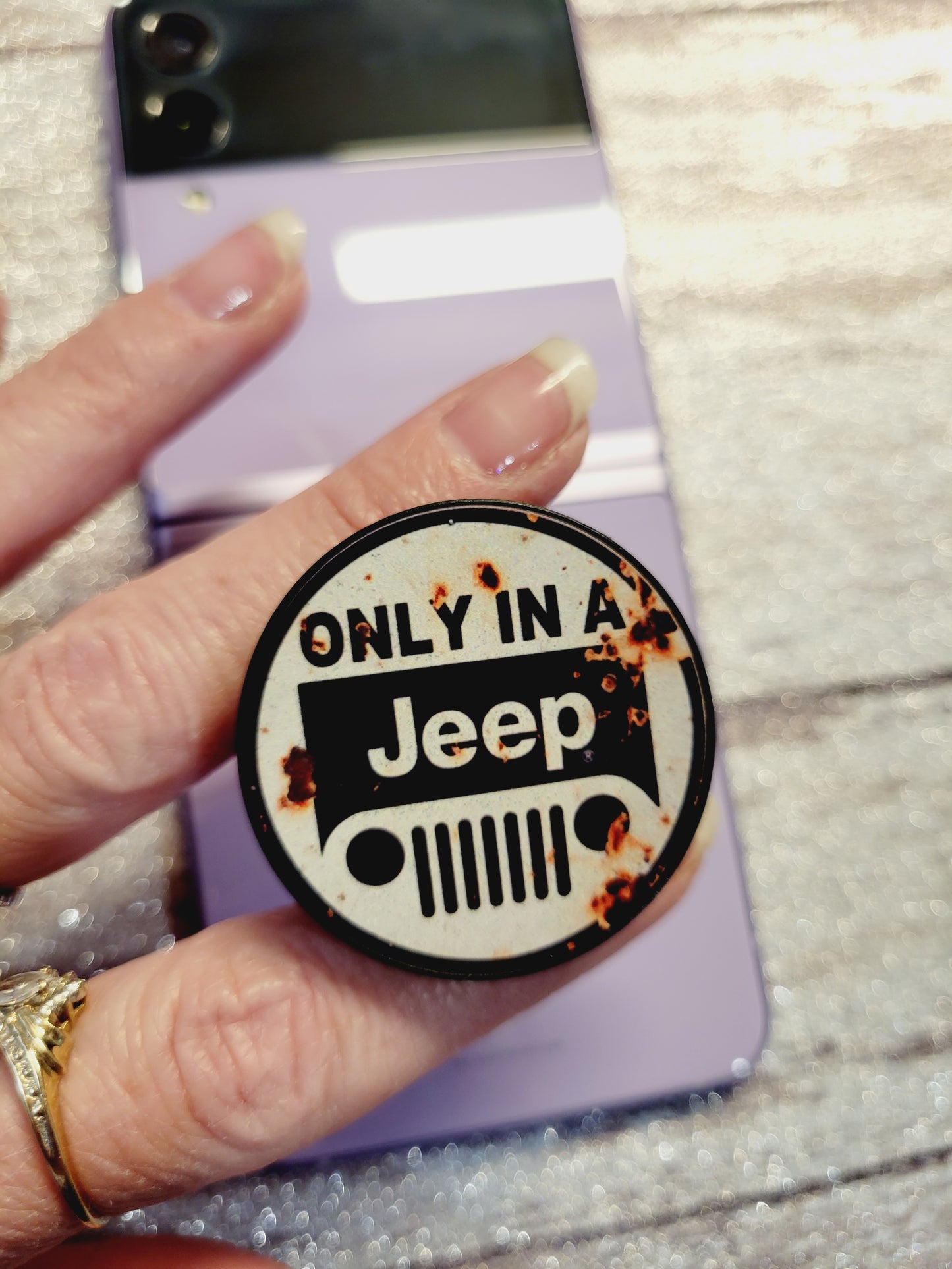 Only in a Jeep Phone Grip