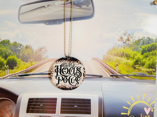 Hocus Pocus rear view mirror charm, car accessory