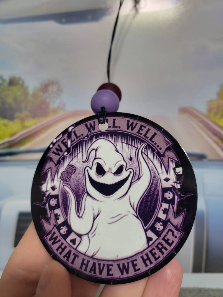 Oogie Boogie, rear view mirror charm, car accessory