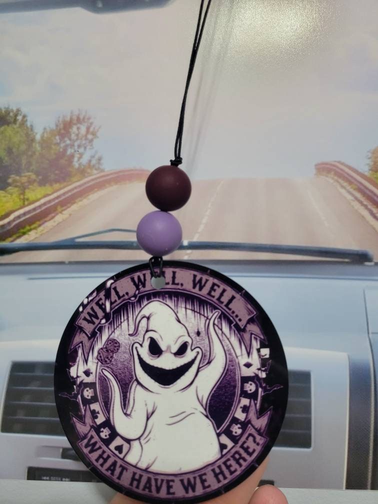 Oogie Boogie, rear view mirror charm, car accessory