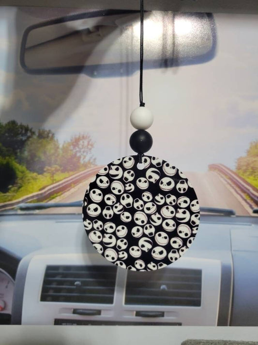 Jack rear view mirror charm, car accessory